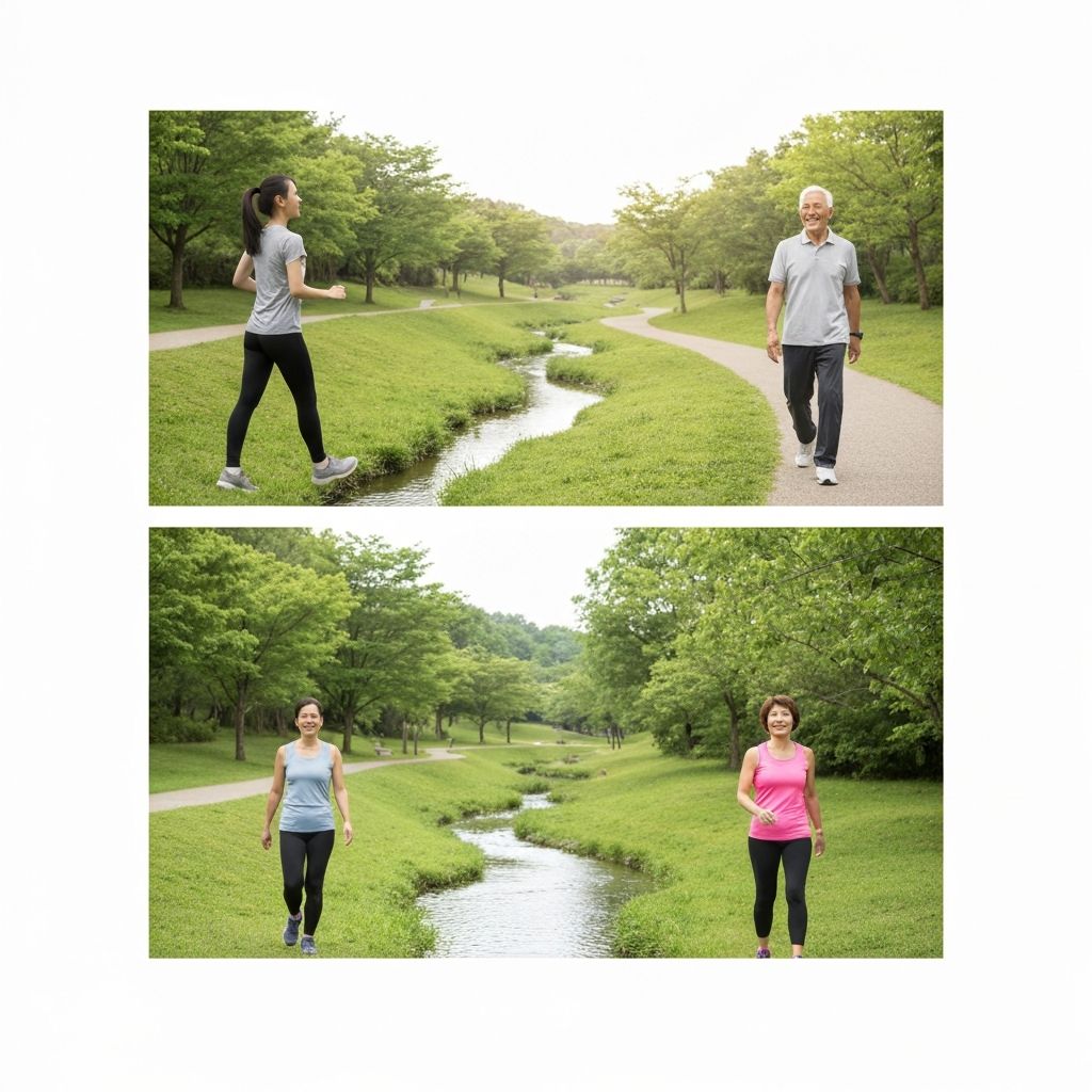 Range of physical activity intensities and outdoor movement